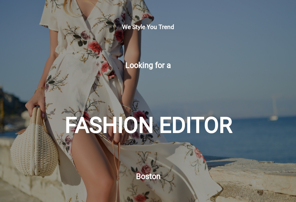 Free Fashion Editor Job Description Template.jpe