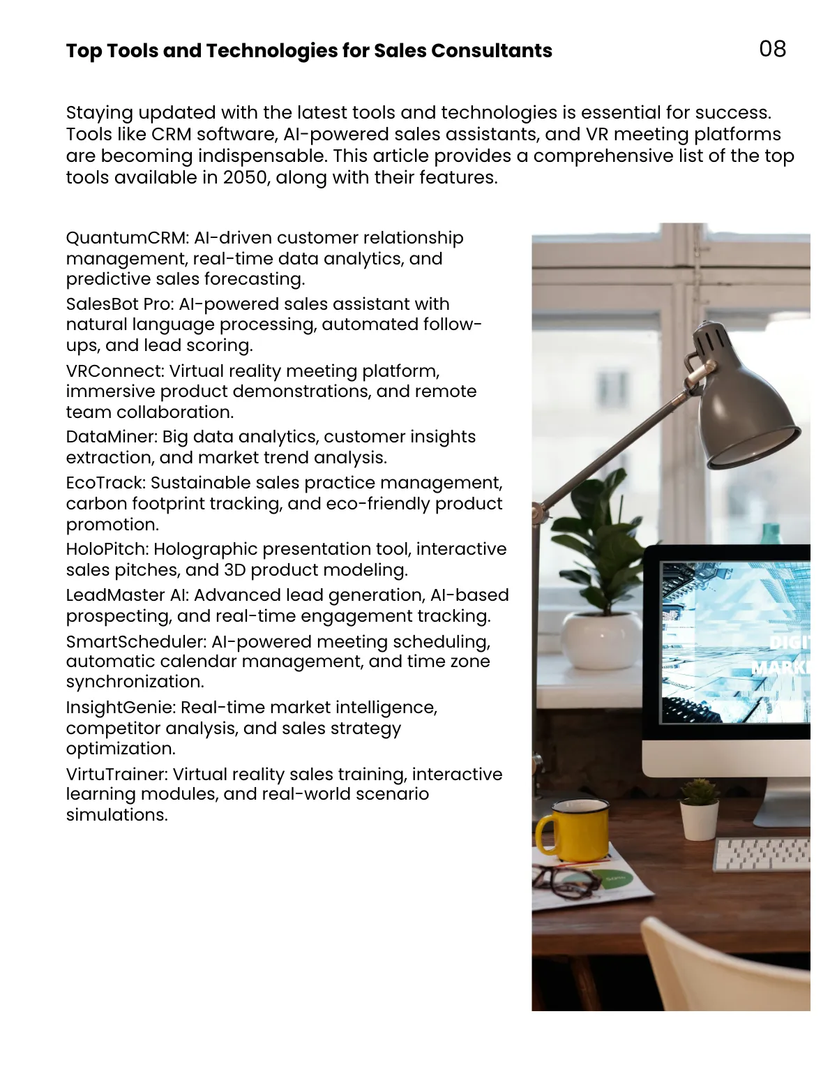 Free Sales Consultancy Magazine Template to Edit Online