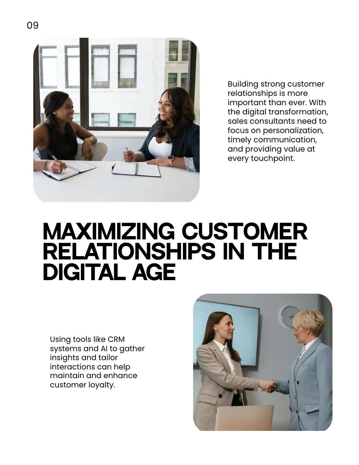 Free Sales Consultancy Magazine Template to Edit Online