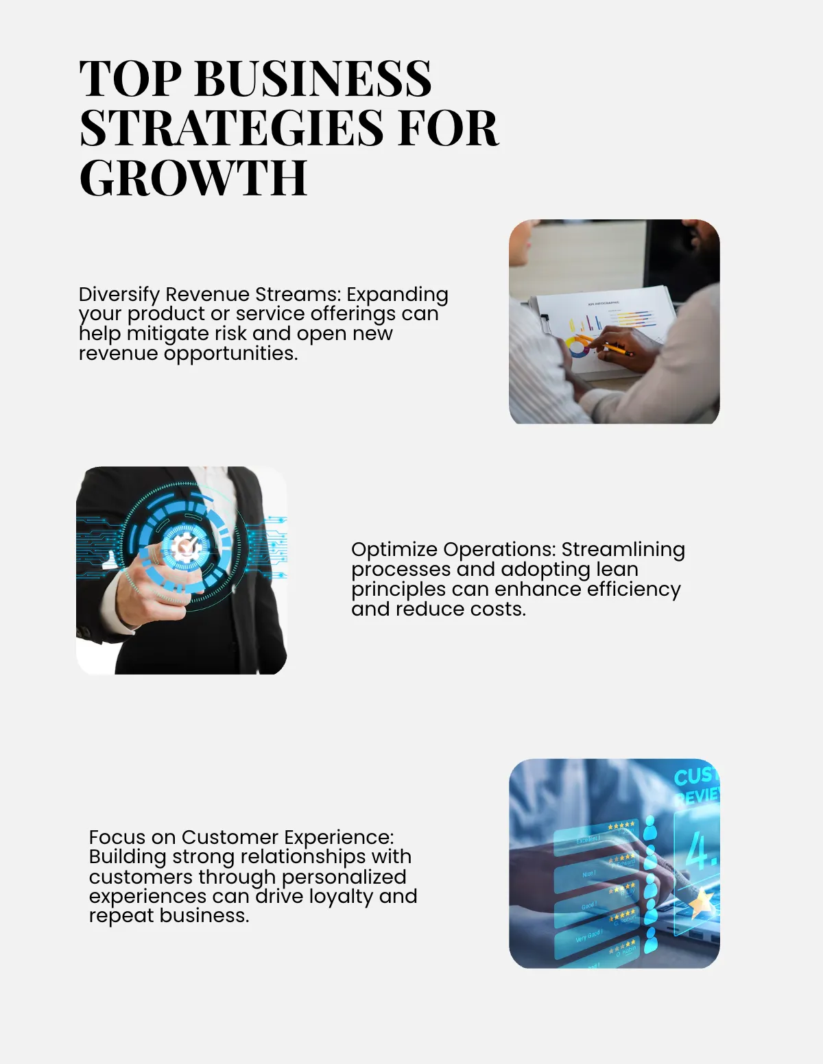 Free Business Consultancy Magazine Template to Edit Online