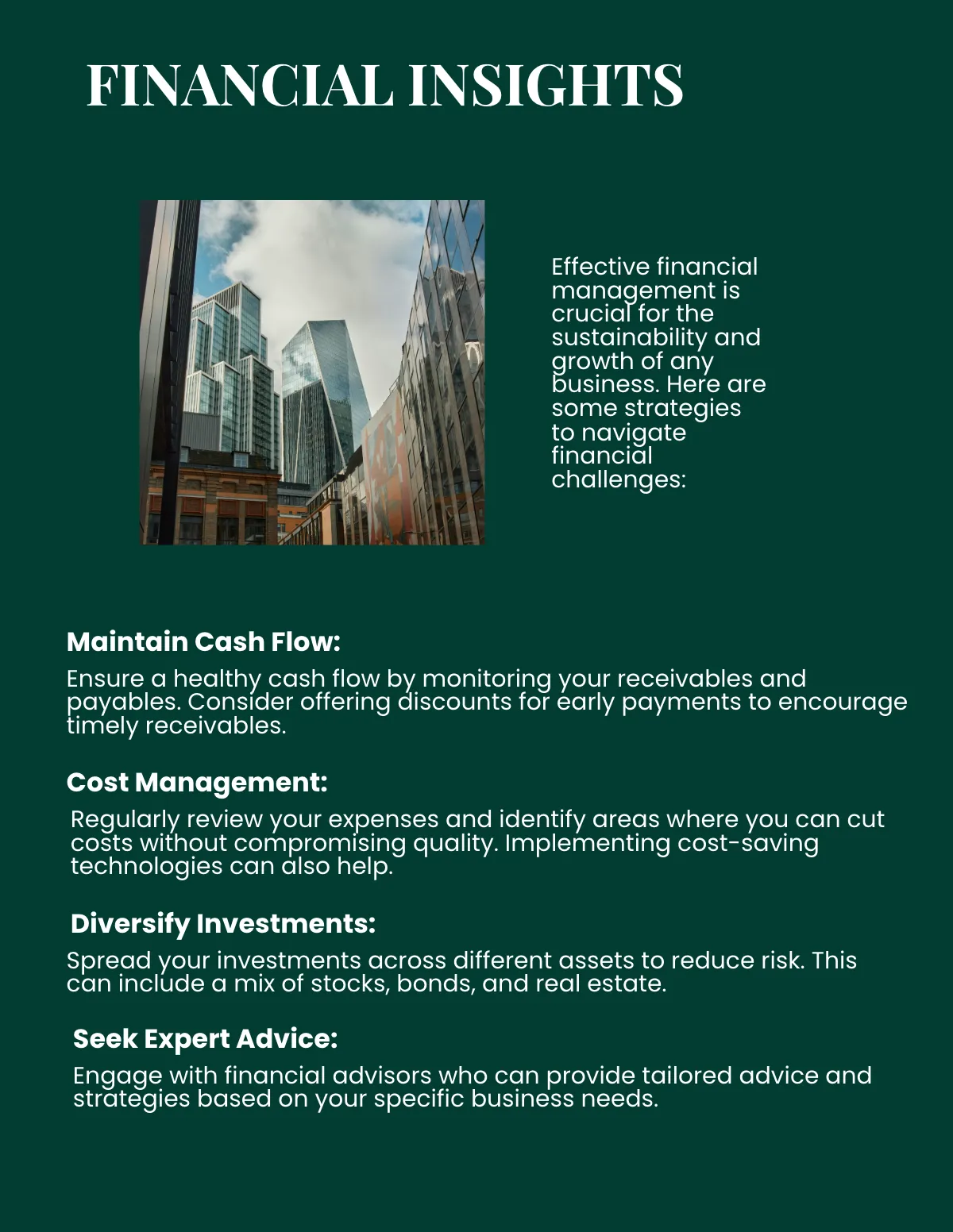 Free Business Consultancy Magazine Template to Edit Online