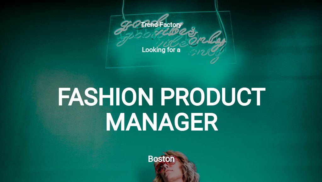 Free Fashion Product Manager Job Description Template.jpe