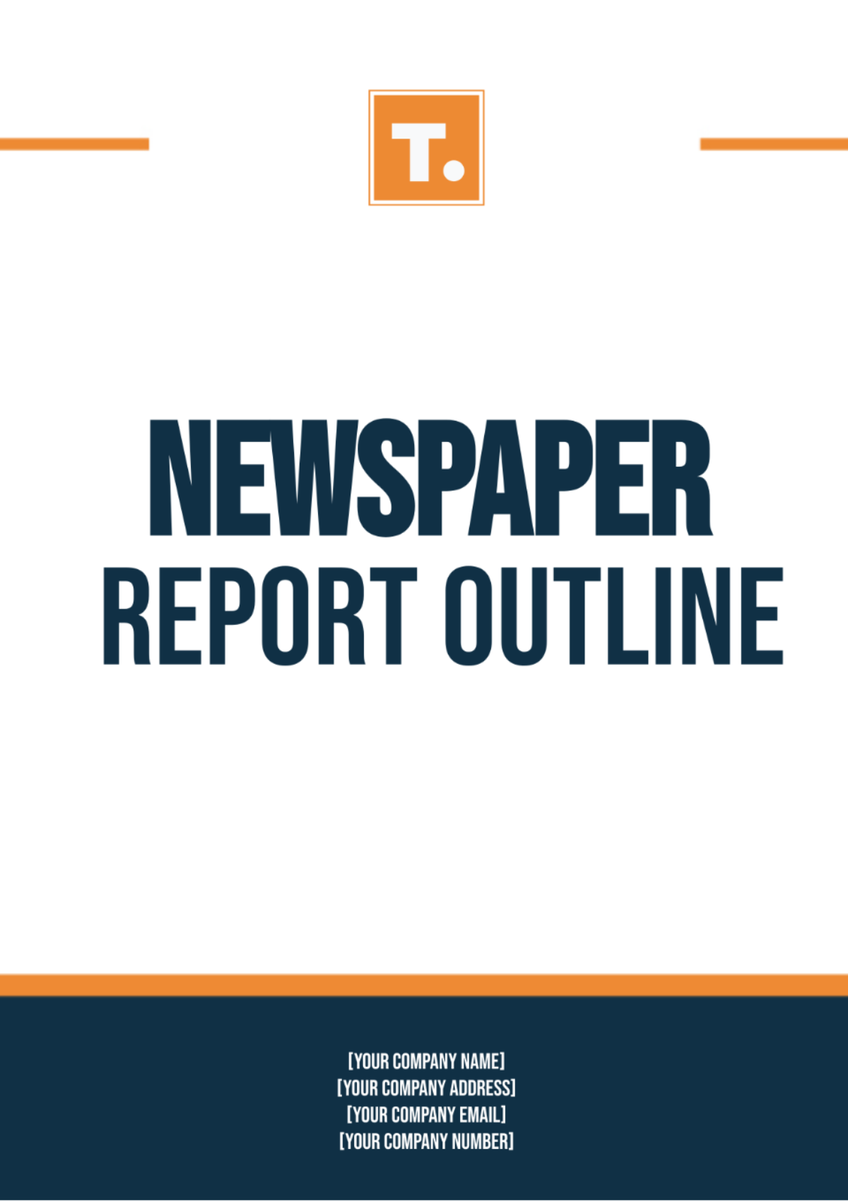 Newspaper Report Outline Template - Download | Template.net