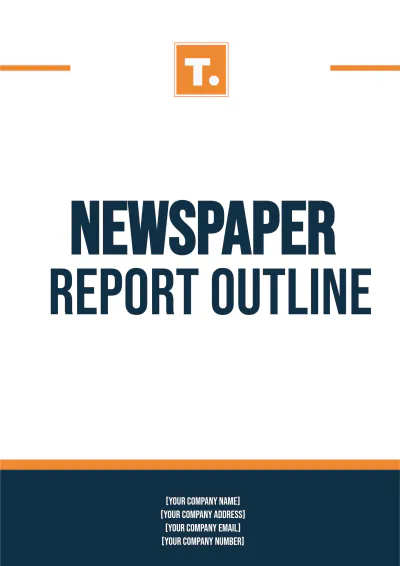 Free Newspaper Report Outline Template to Edit Online