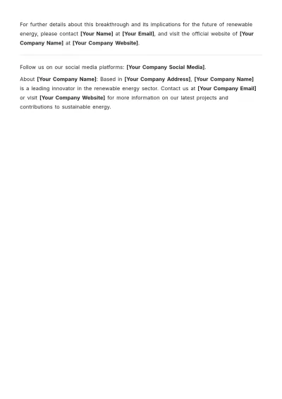 Free Newspaper Report Outline Template to Edit Online