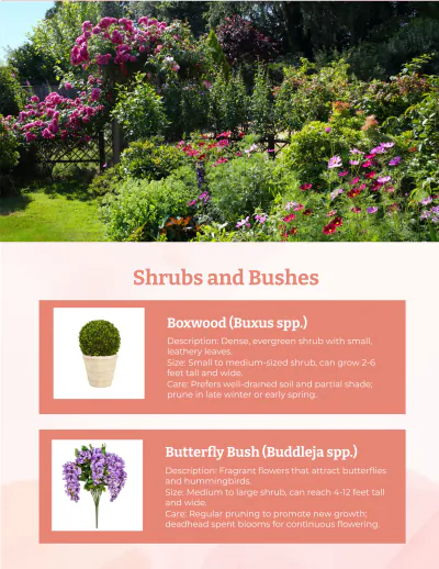 Free Ornamentals Catalog to Edit Online
