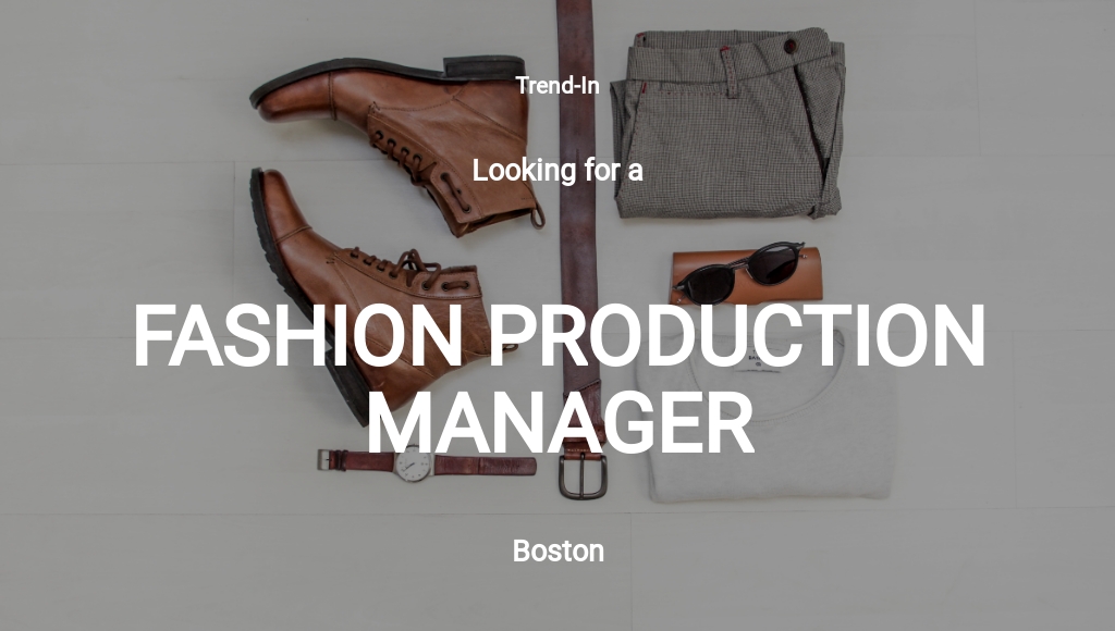 Free Fashion Production Manager Job Description Template.jpe
