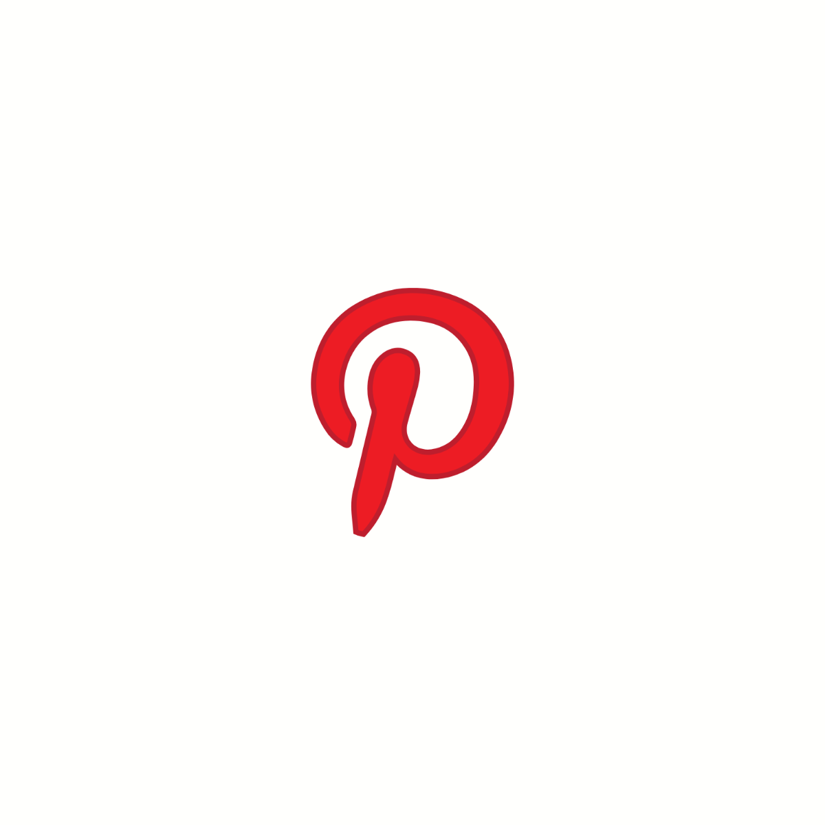 Red Pinterest Logo