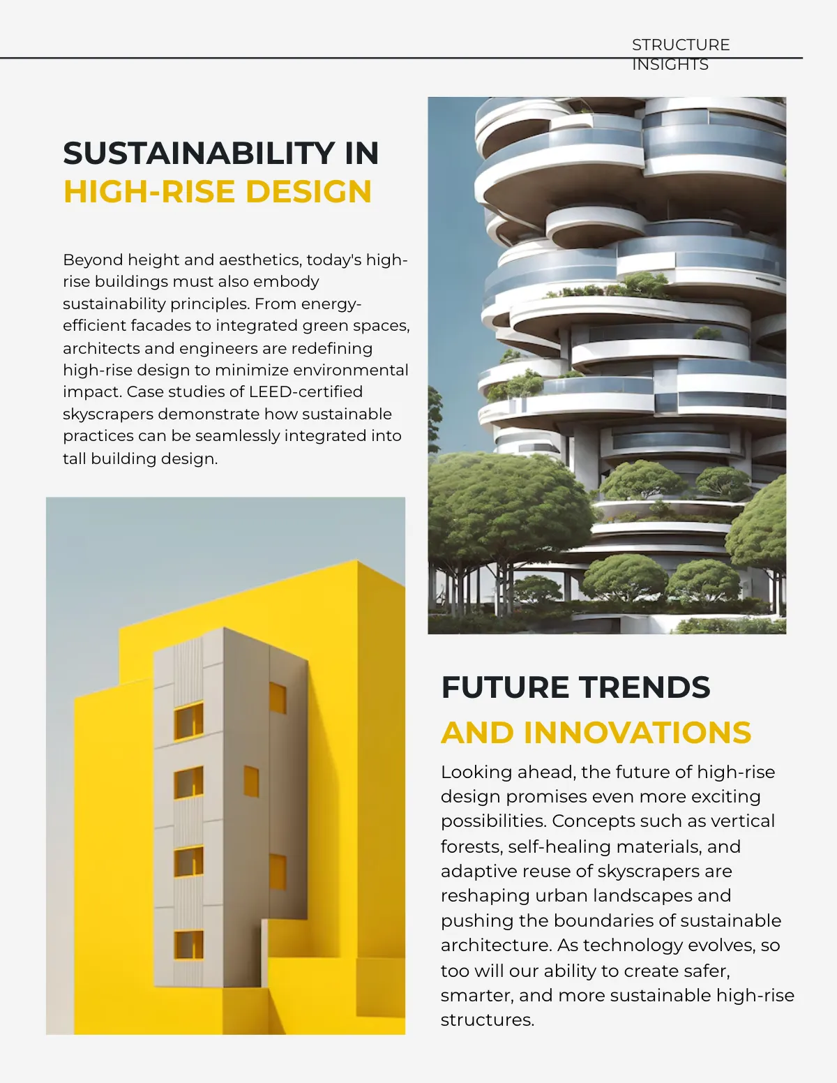 Free Structural Engineering Magazine Template to Edit Online