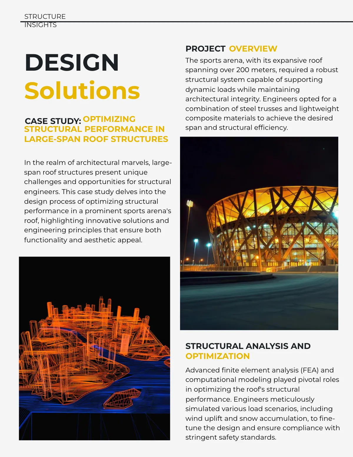 Free Structural Engineering Magazine Template to Edit Online