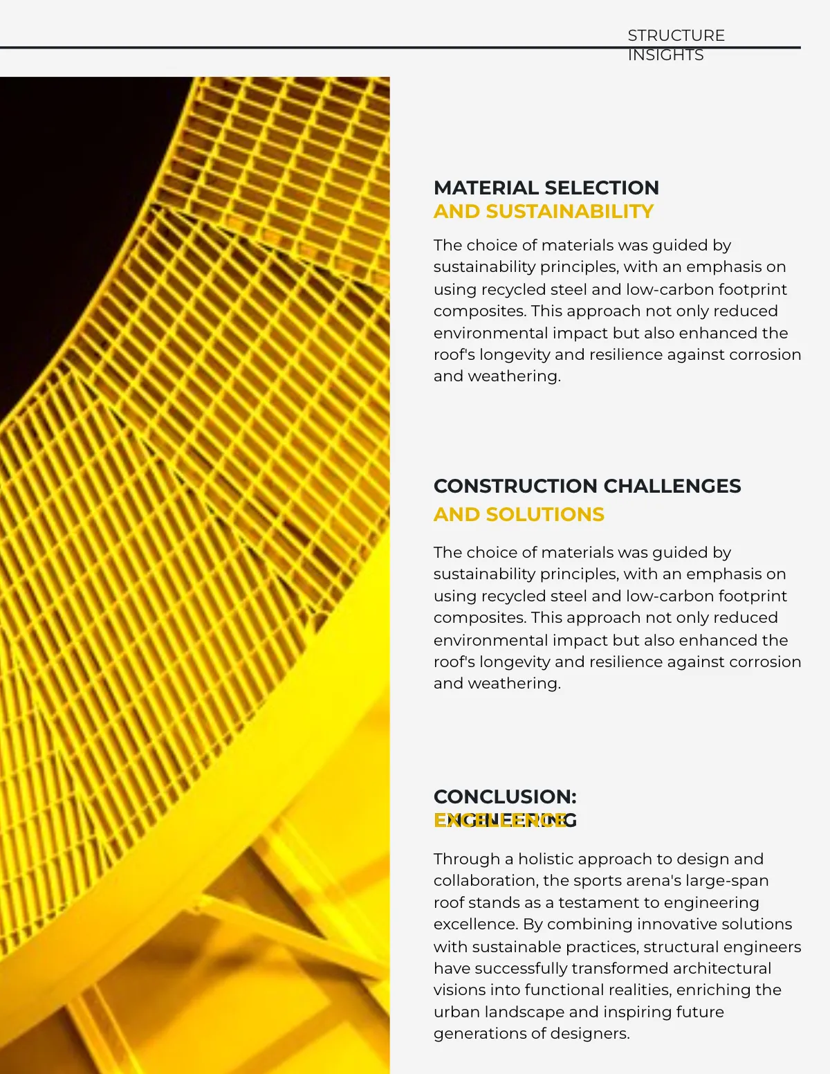 Free Structural Engineering Magazine Template to Edit Online