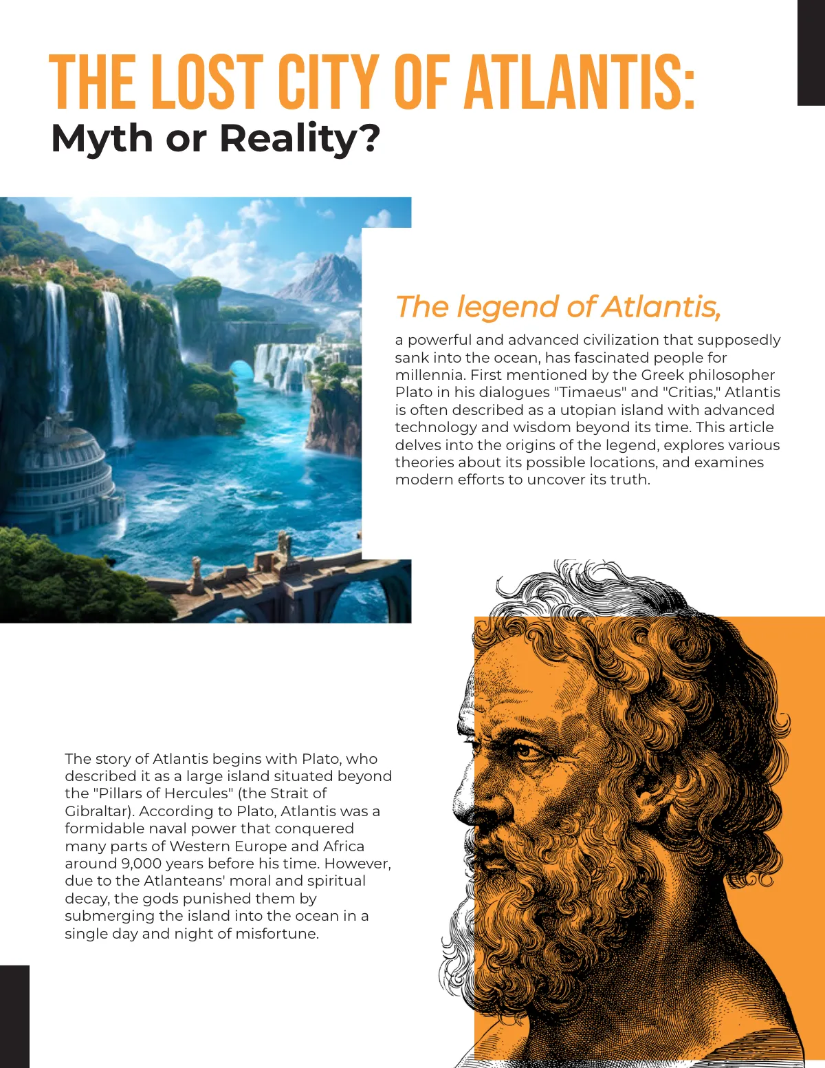 Free History Magazine Template to Edit Online