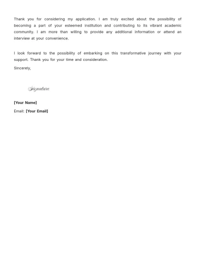 Free International Scholarship Cover Letter to Edit Online