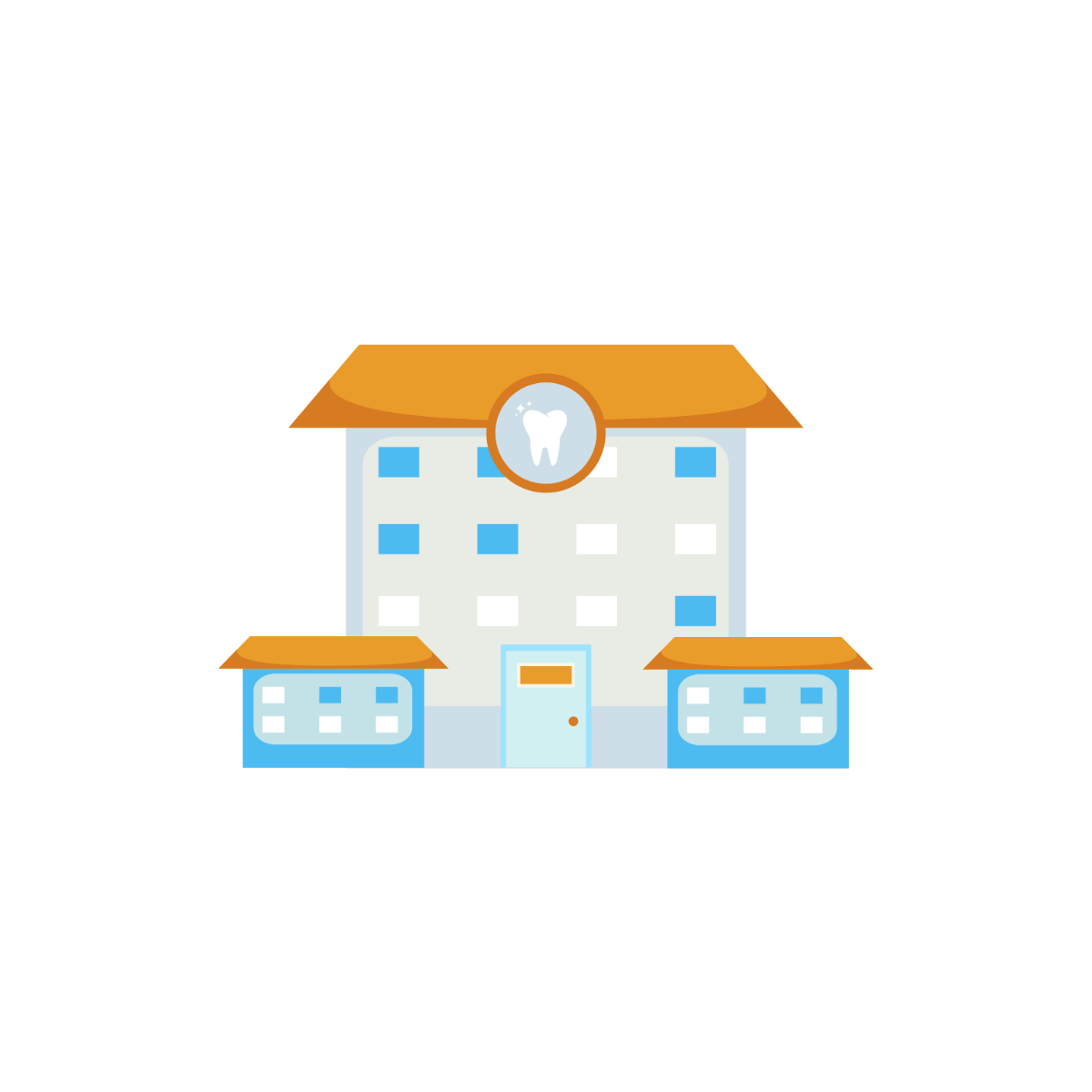 Free Dental Building Clipart to Edit Online