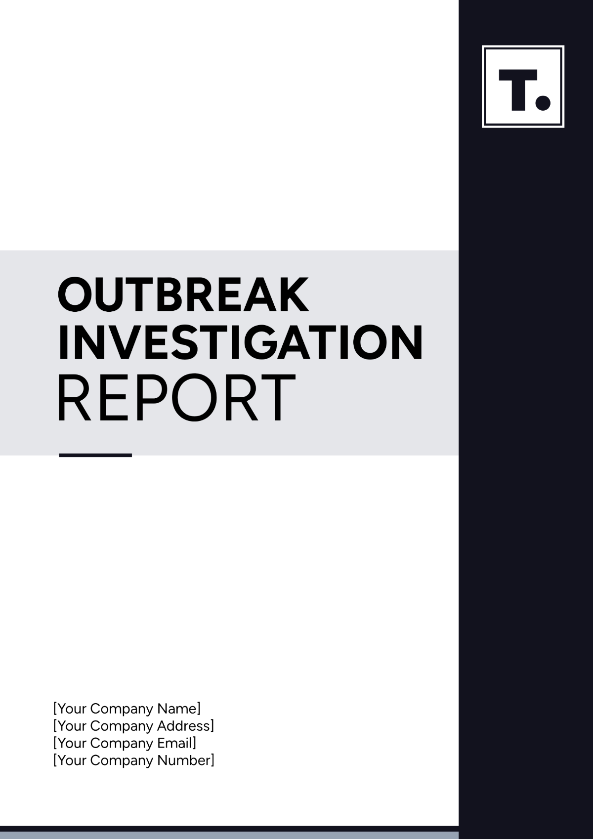 Outbreak Investigation Report Template - Edit Online & Download