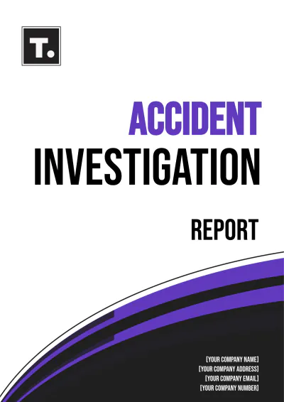 Free Accident Investigation Report Template to Edit Online