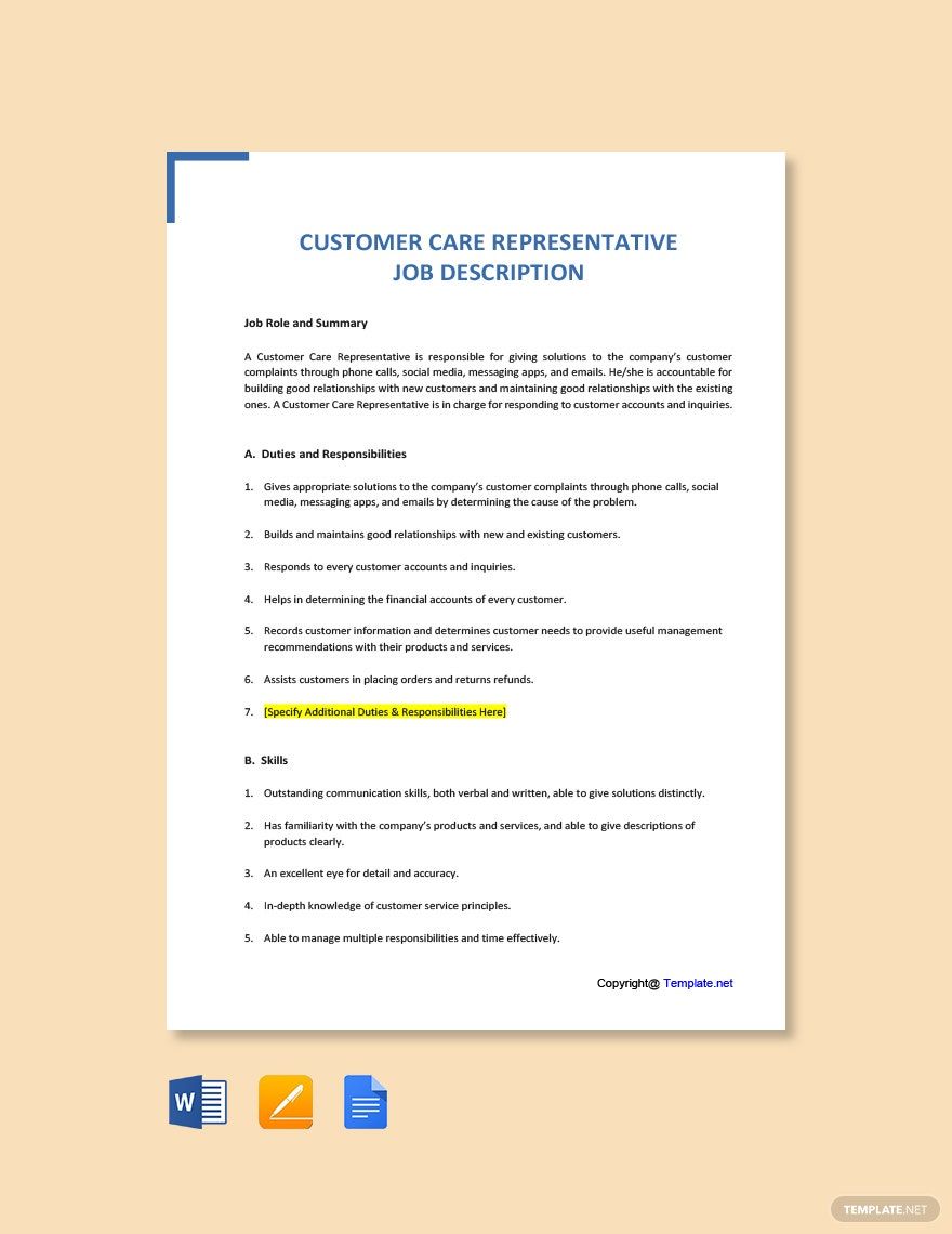 customer-care-representative-job-description-template-download-in