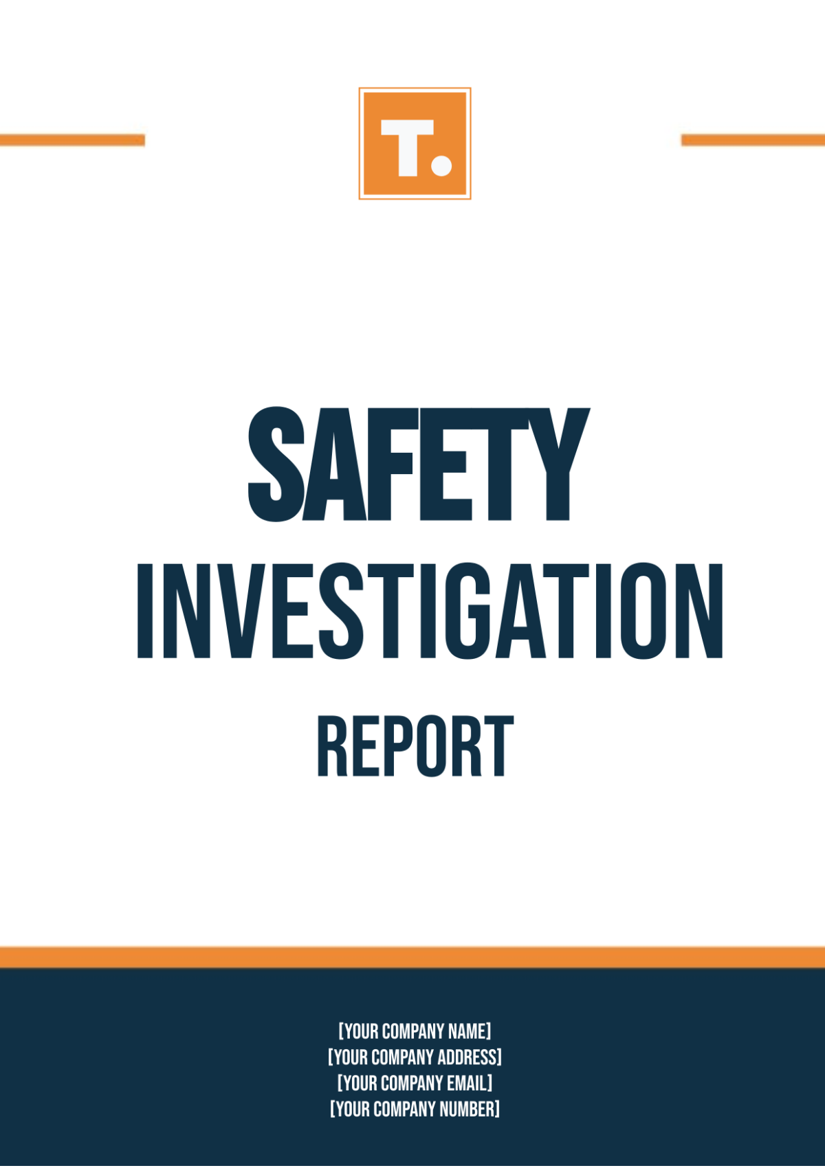 Safety Investigation Report Template - Edit Online & Download