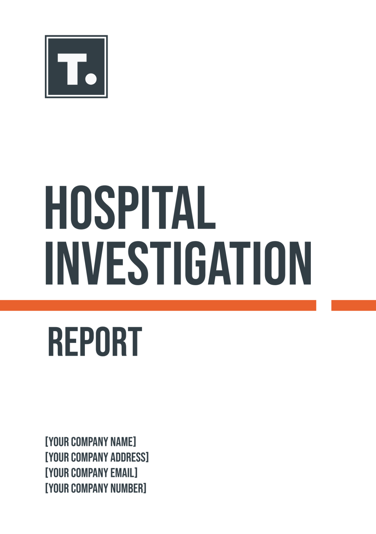 Hospital Investigation Report Template - Edit Online & Download