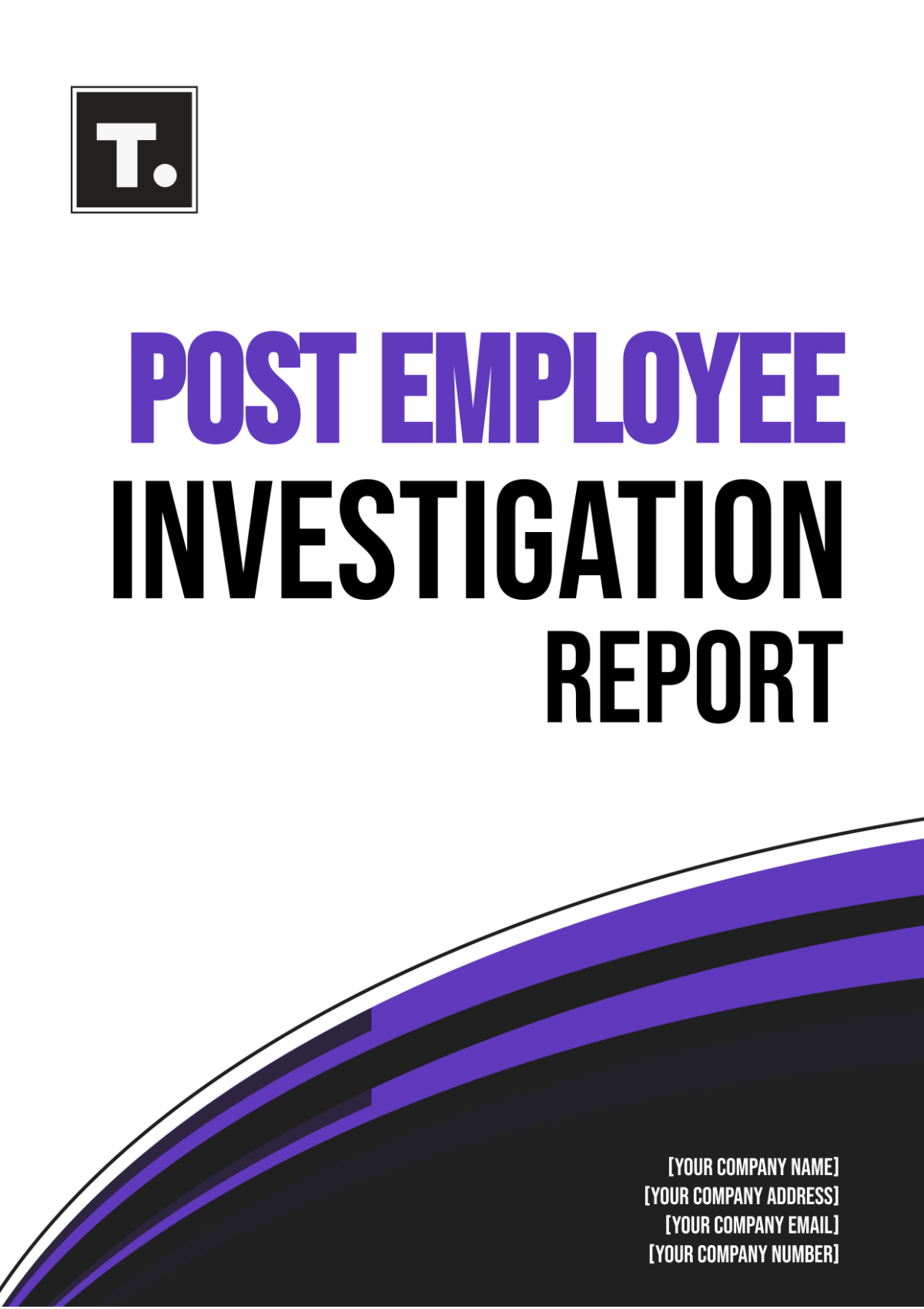 Post Employee Investigation Report Template - Edit Online & Download