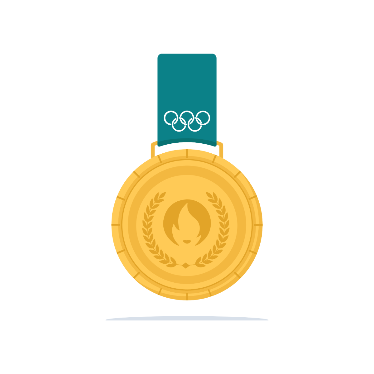 Olympics Gold Medal Clipart
