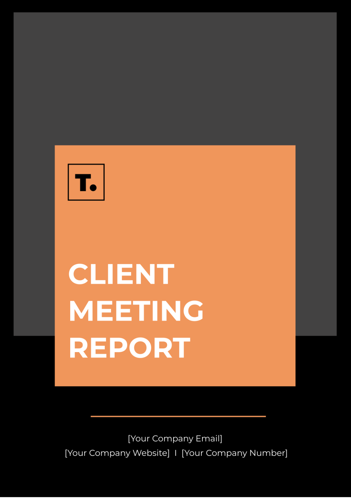 Client Meeting Report Template - Edit Online & Download