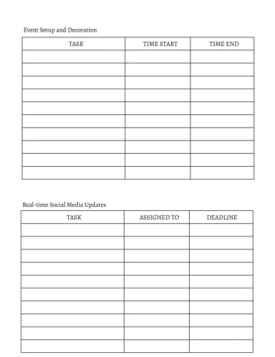 Free Architecture Event Planner Template to Edit Online