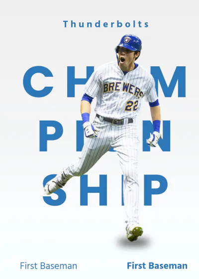 Free Championship Baseball Card Template to Edit Online