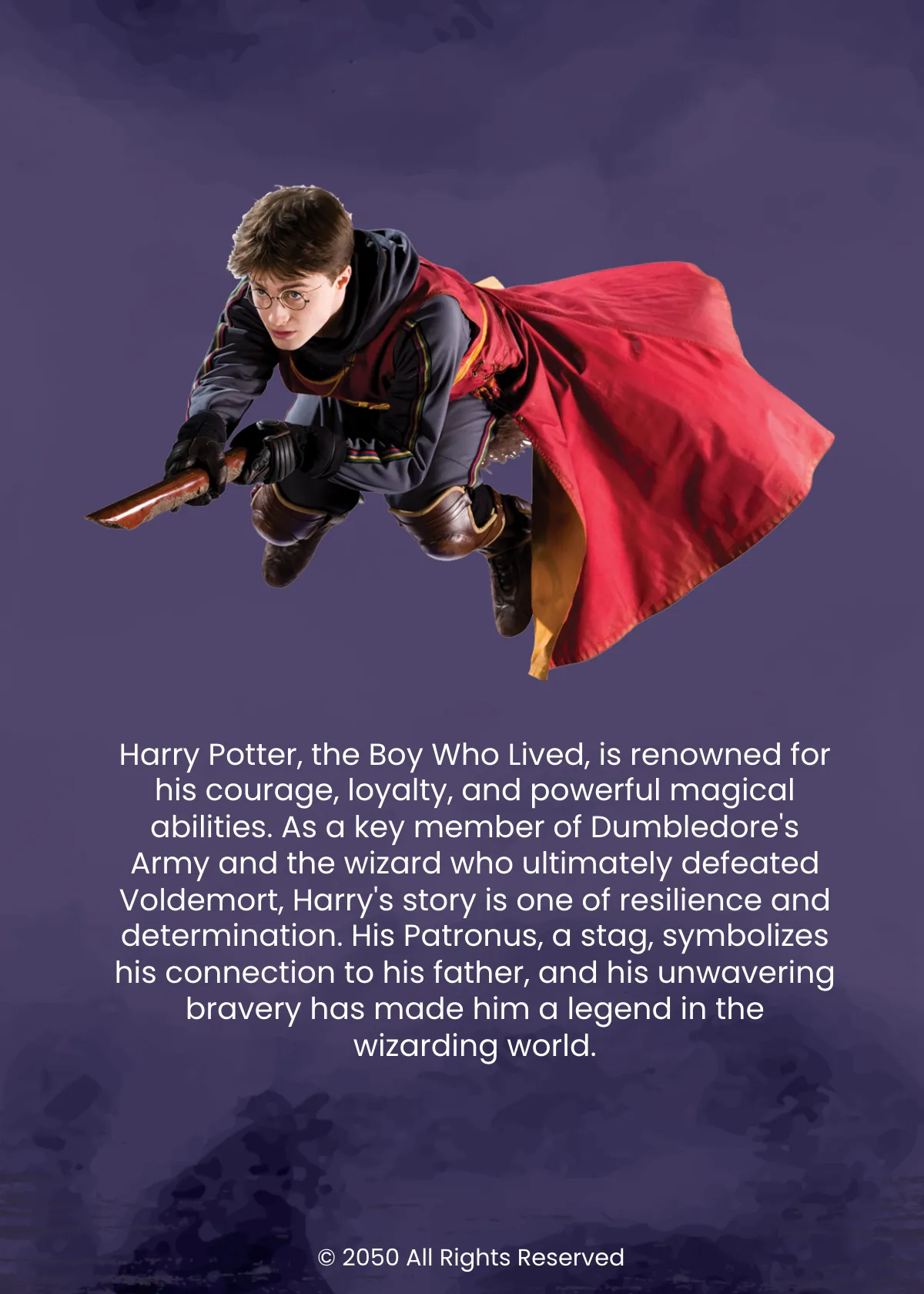 Free Harry Potter Trading Card Template to Edit Online