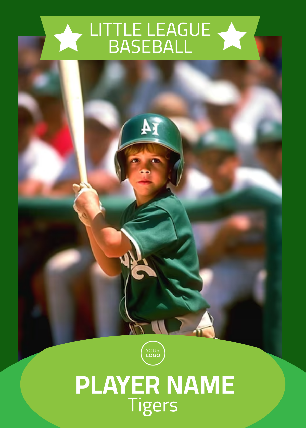 Little League Baseball Card