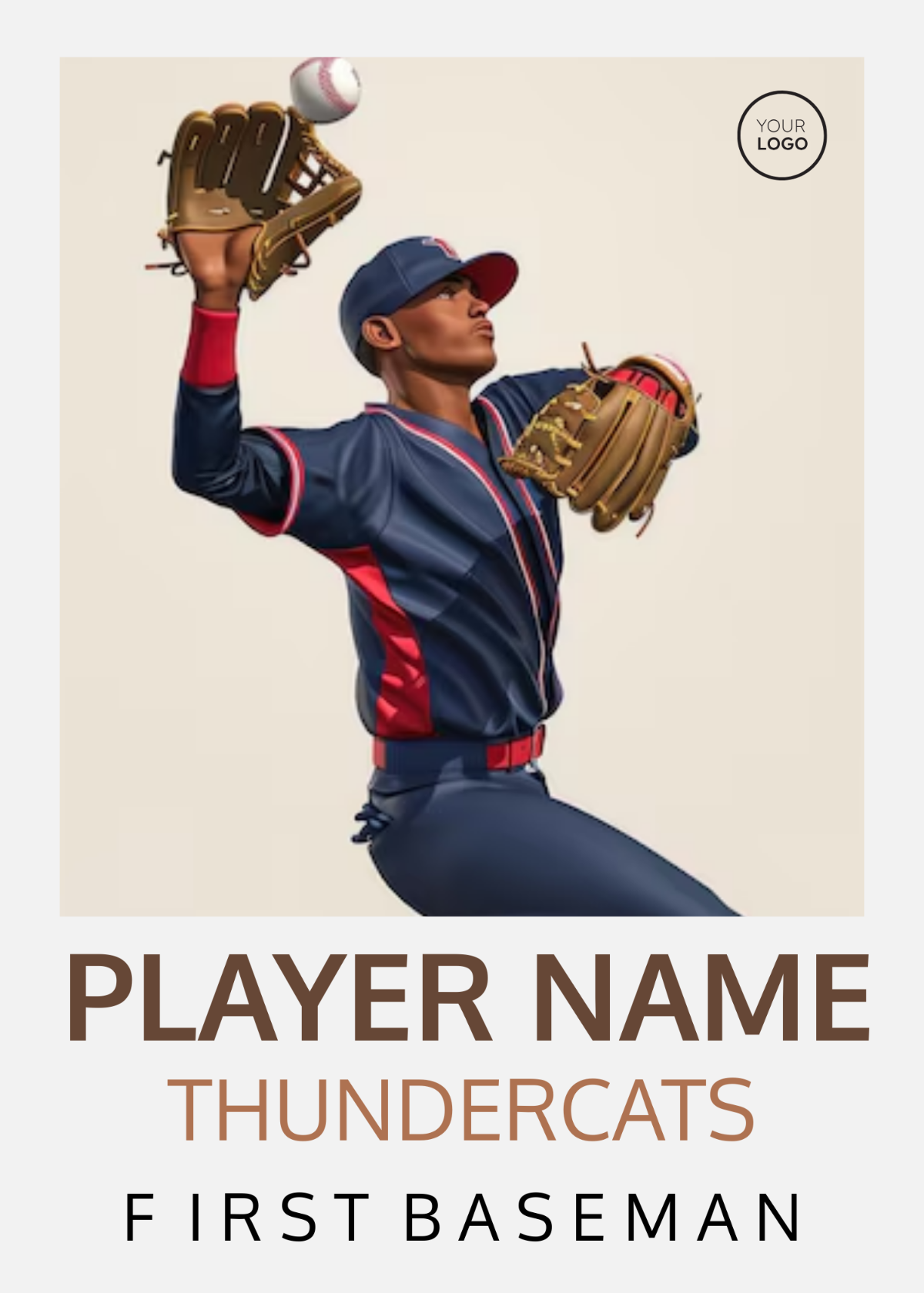 Minimalist Baseball Card