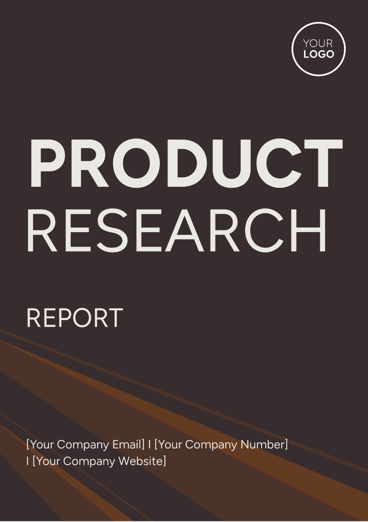 Product Research Report Template - Edit Online & Download