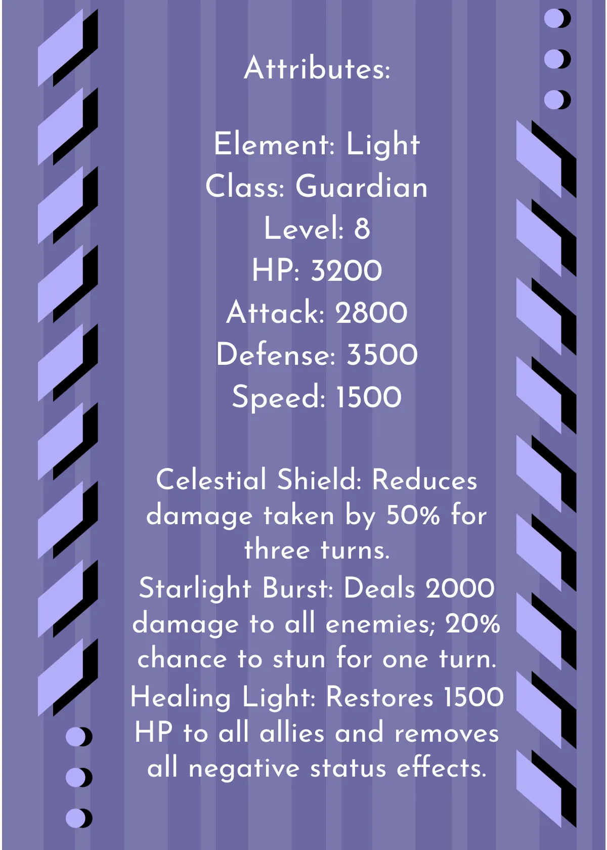 Free Anime Trading Card Template to Edit Online