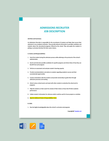 College Recruiter Resume Examples | JobHero