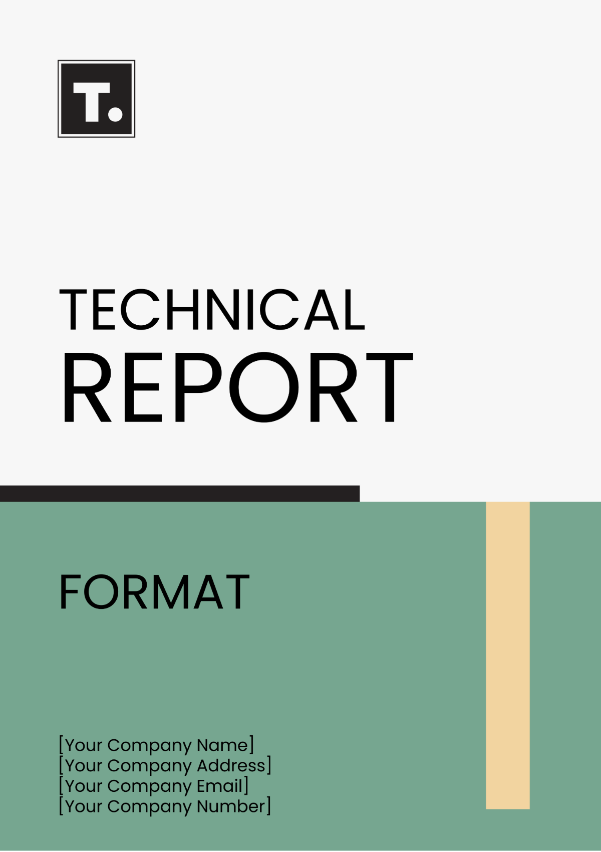 Technical Report Format Template