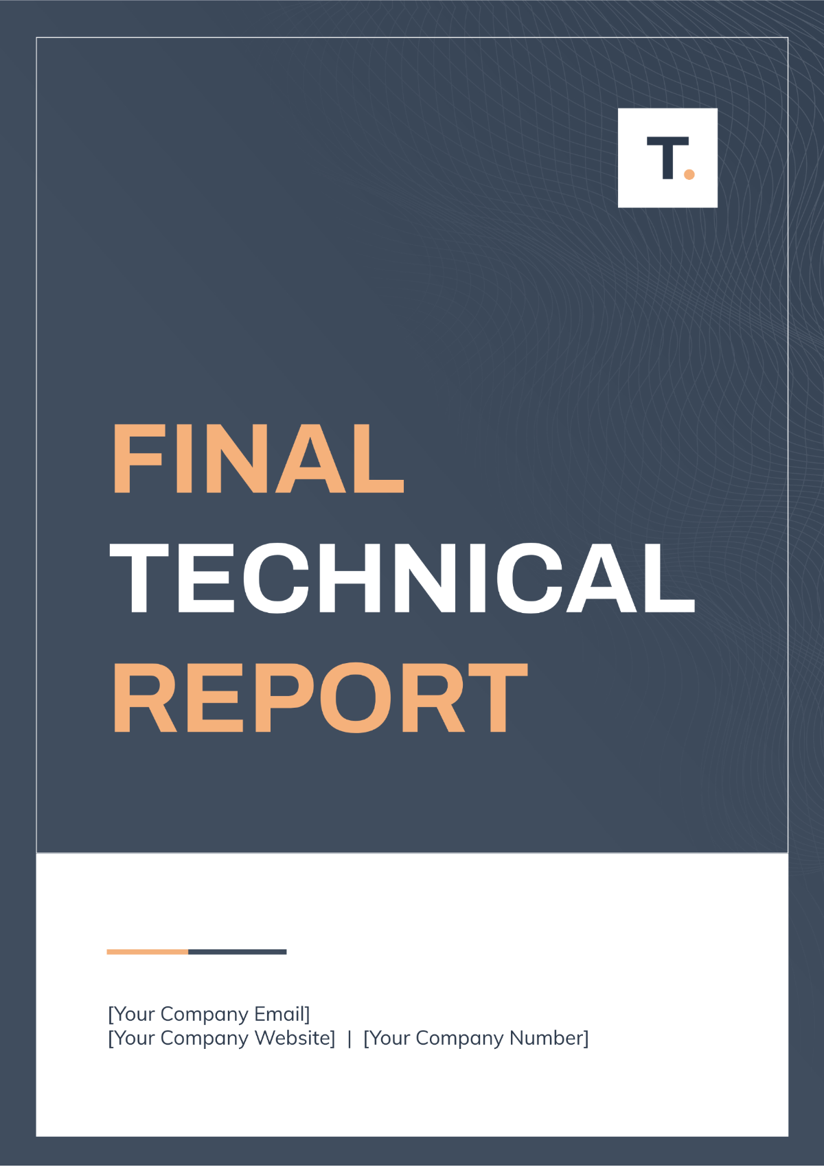 Final Technical Report Template