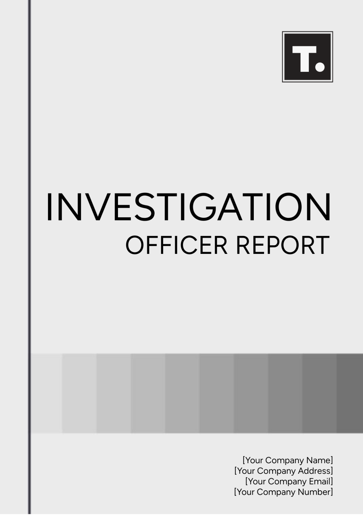 Investigation Officer Report Template - Edit Online & Download