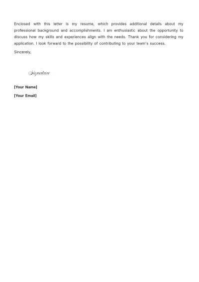 Free Marketing/Graphic Design Coordinator Cover Letter to Edit Online