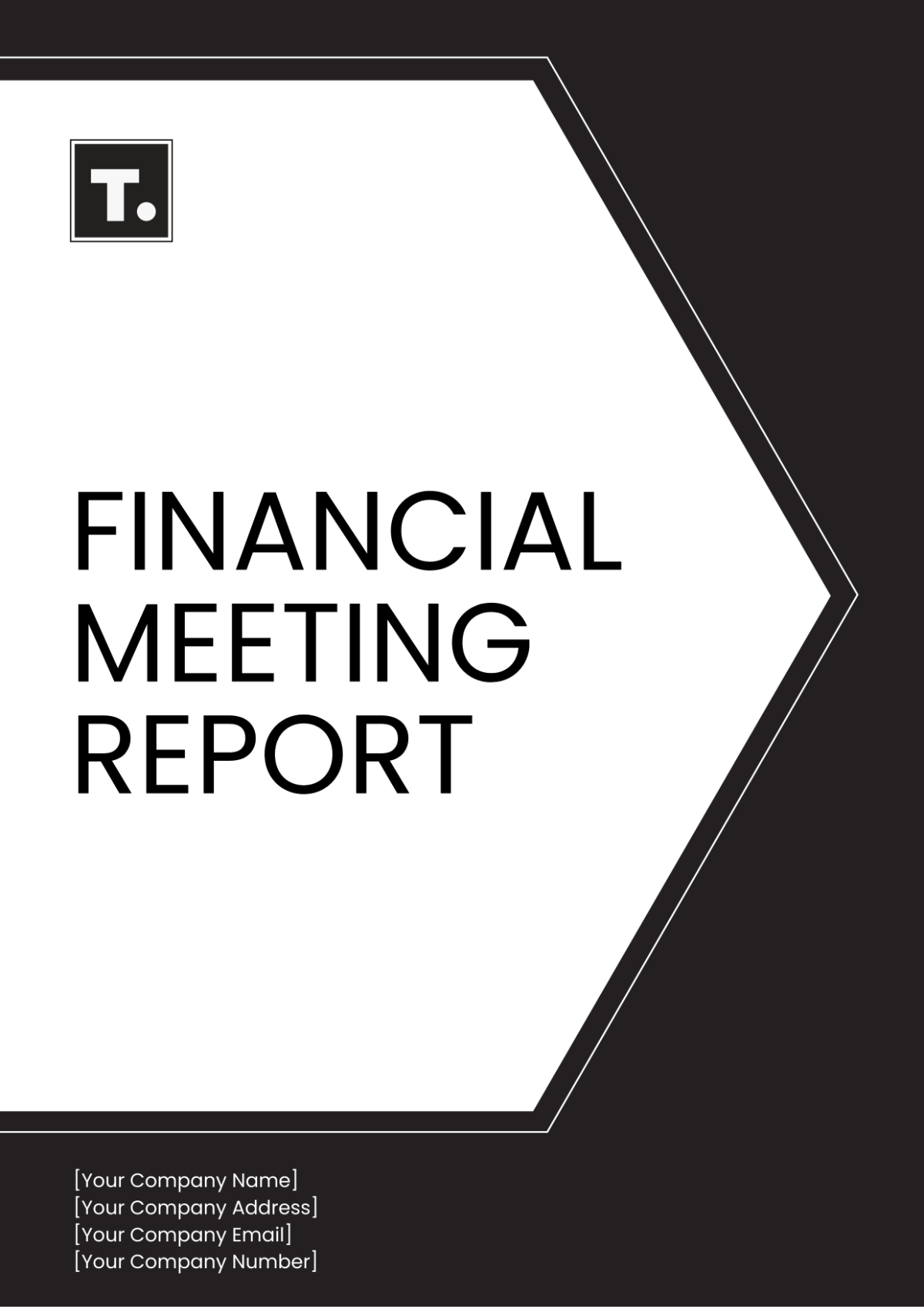 Financial Meeting Report Template - Edit Online & Download