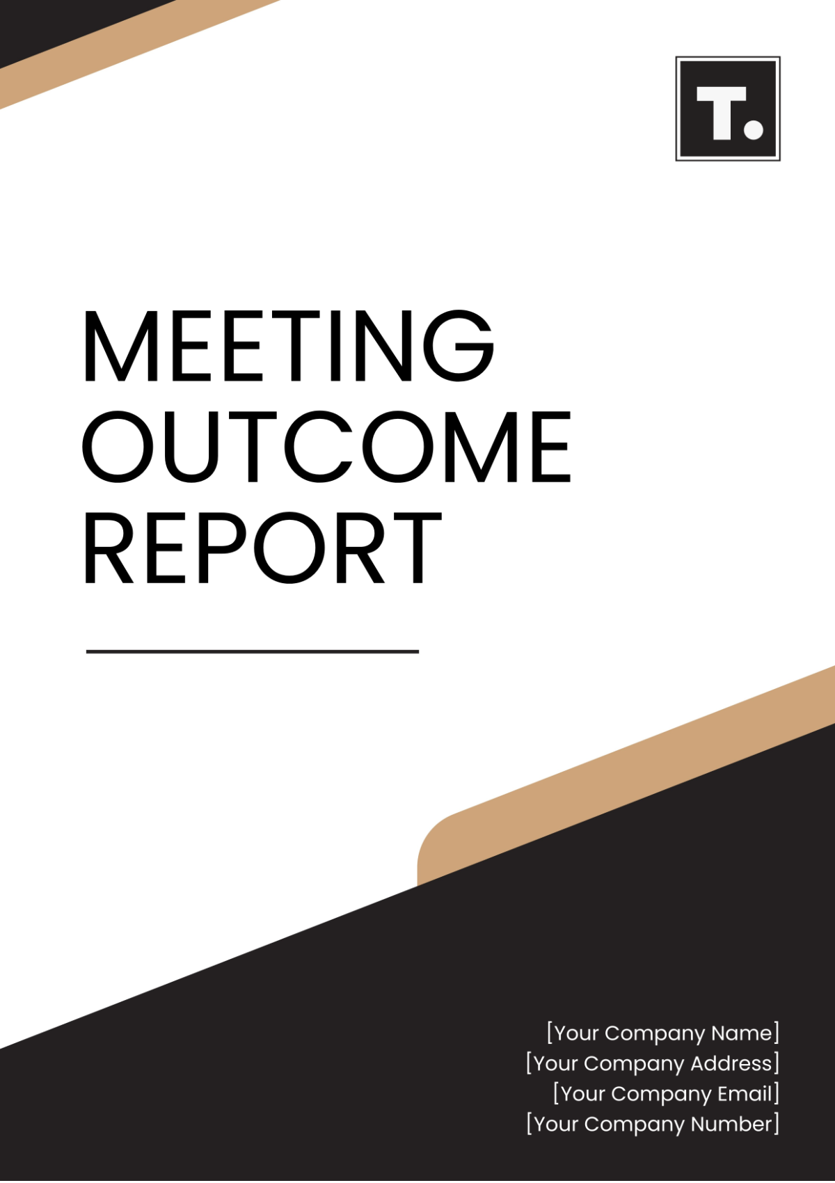 Meeting Outcome Report Template - Edit Online & Download