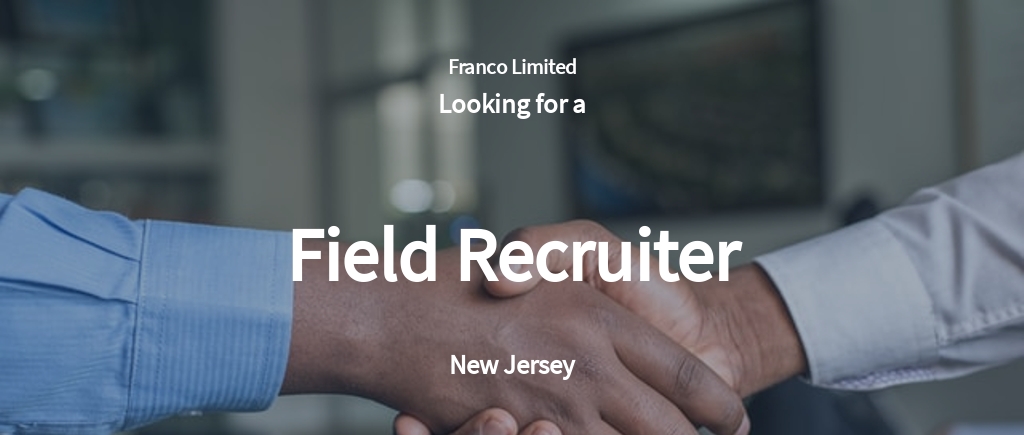 Free Field Recruiter Job Description Template.jpe