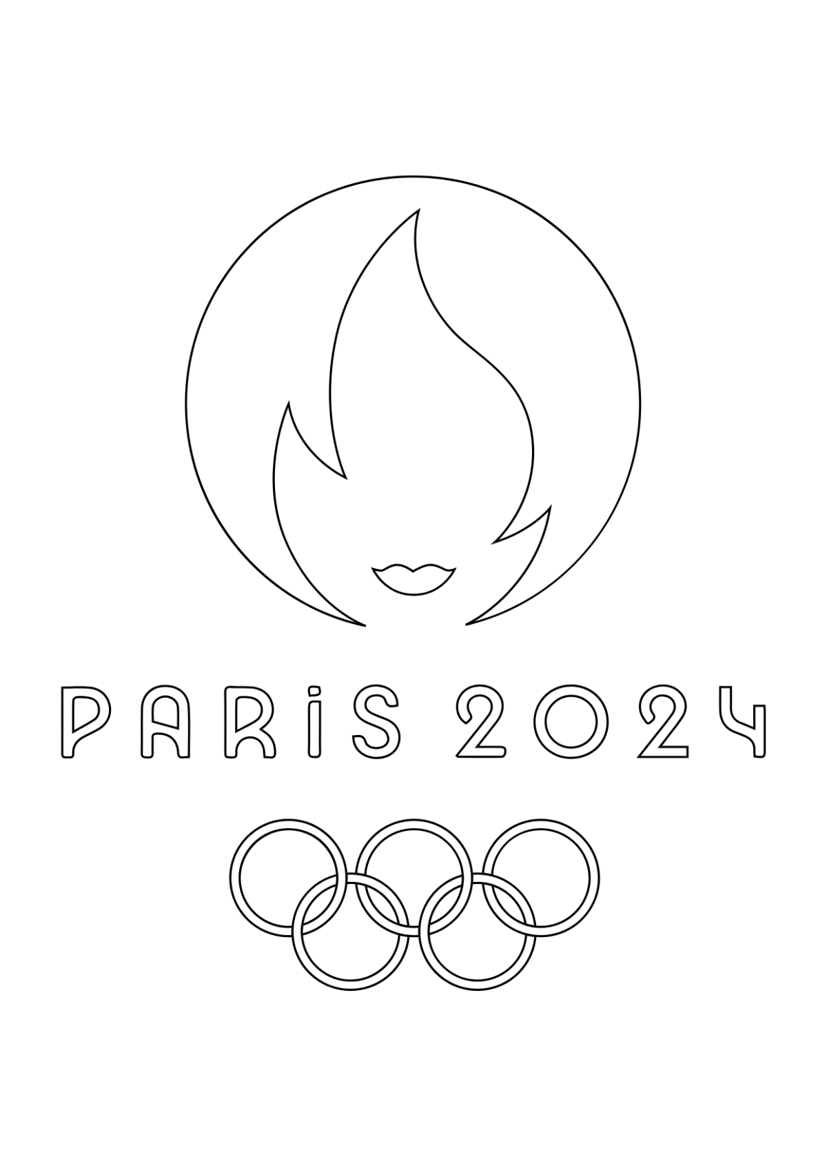 Olympics Logo Drawing