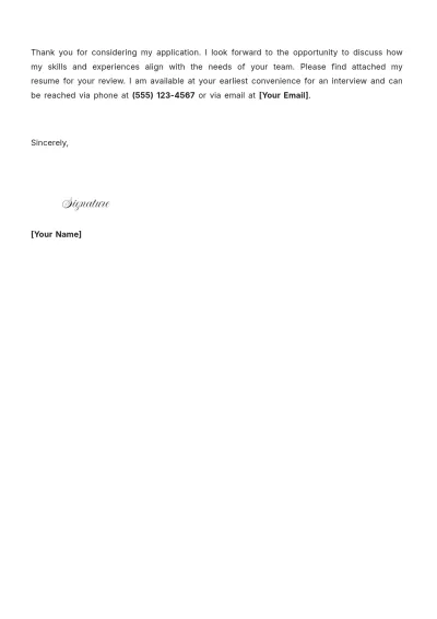 Free Home Dialysis Nurse Cover Letter to Edit Online