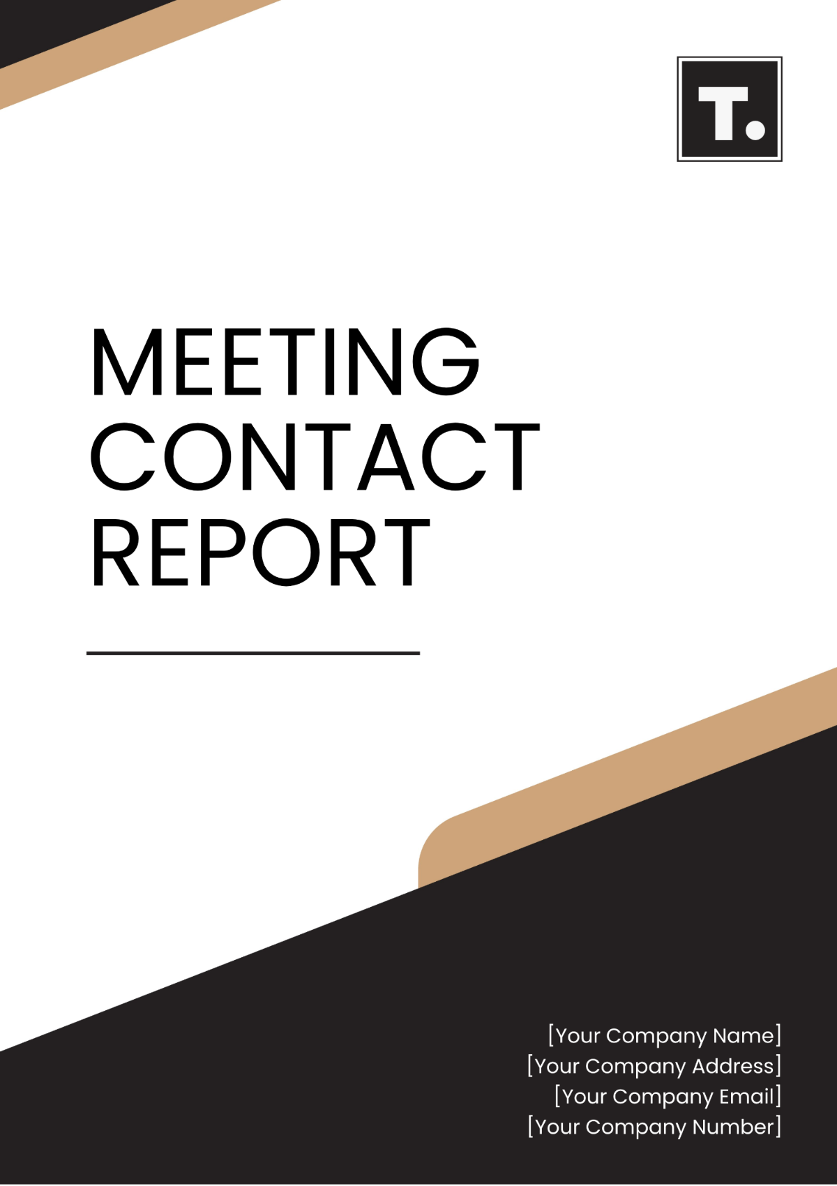 Meeting Contact Report Template - Edit Online & Download