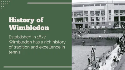 Free Wimbledon Trophy Presentation Template to Edit Online