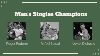 Free Wimbledon Trophy Presentation Template to Edit Online