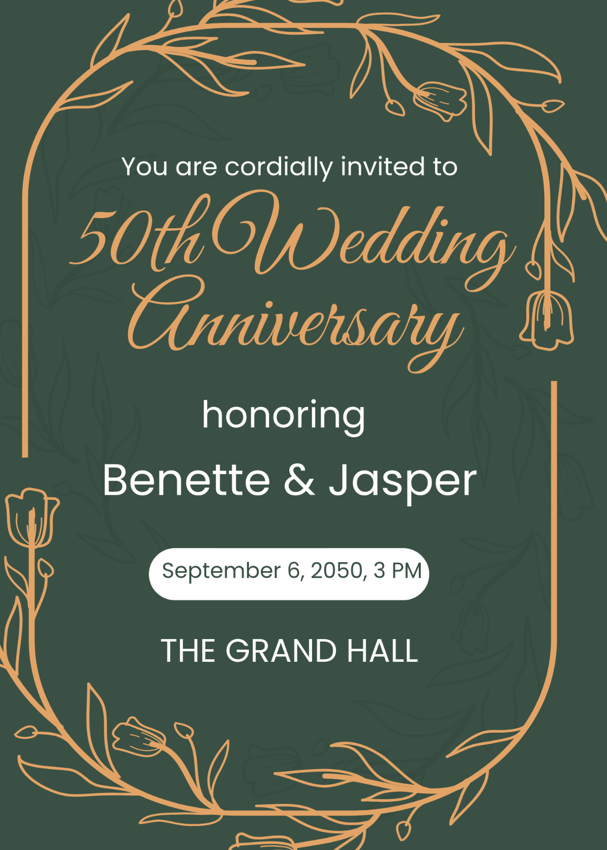 50th Wedding Anniversary Invitation Wording For Pas Infoupdate 50th Wedding Anniversary Invitation Wording For Pas Infoupdate