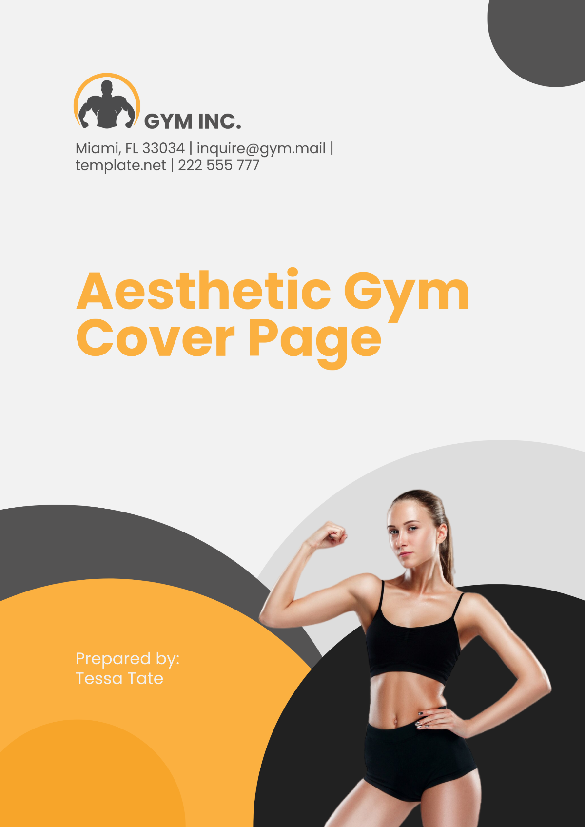 Gym Fitness Plan Template - Edit Online & Download