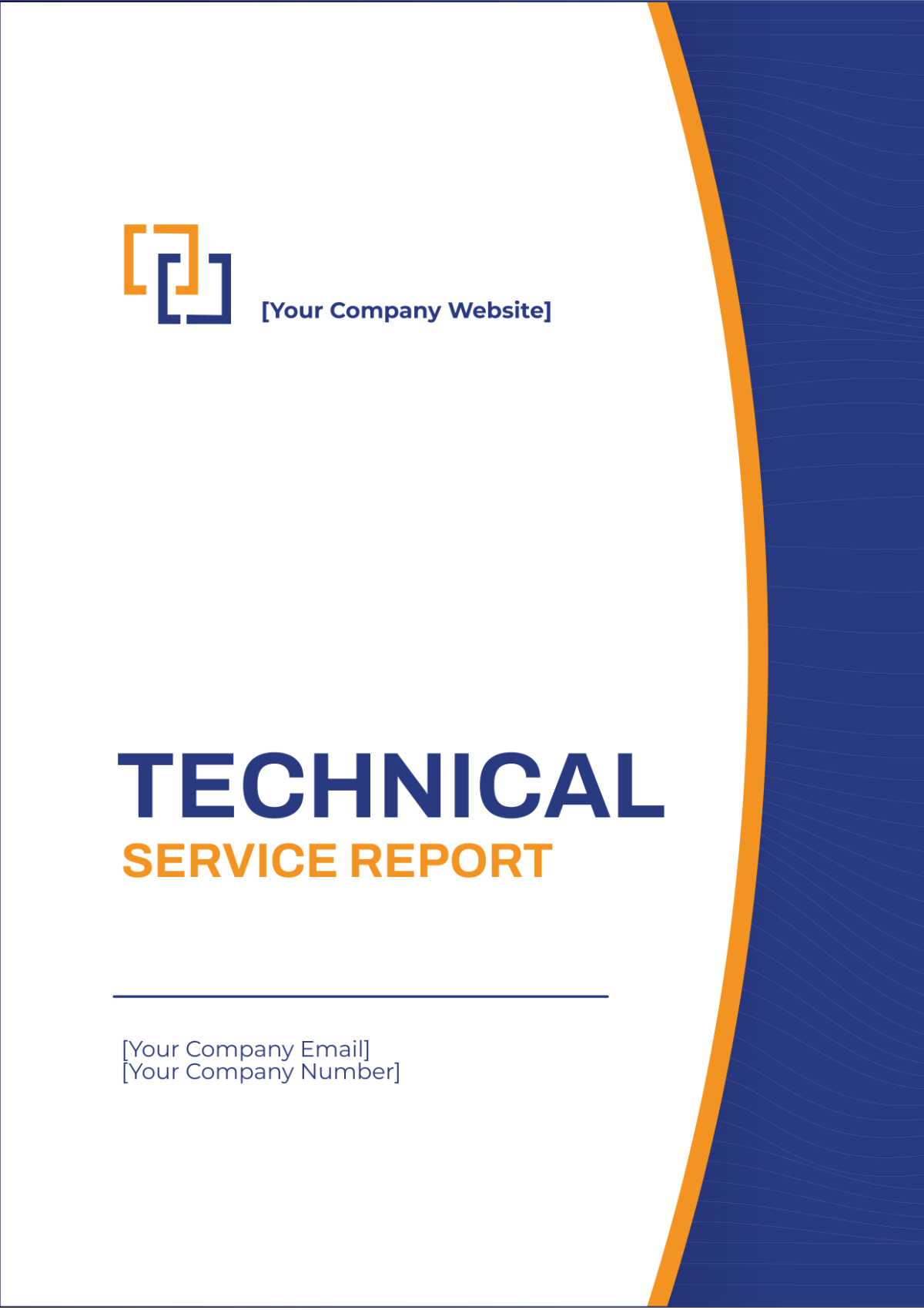 Technical Service Report Template