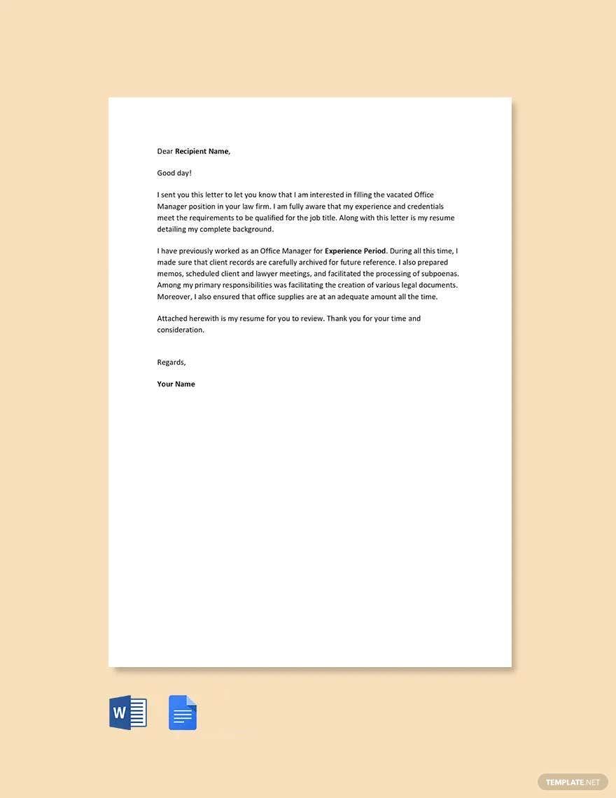 Incident Report Letter In Office Template - Google Docs, Word, Apple ...